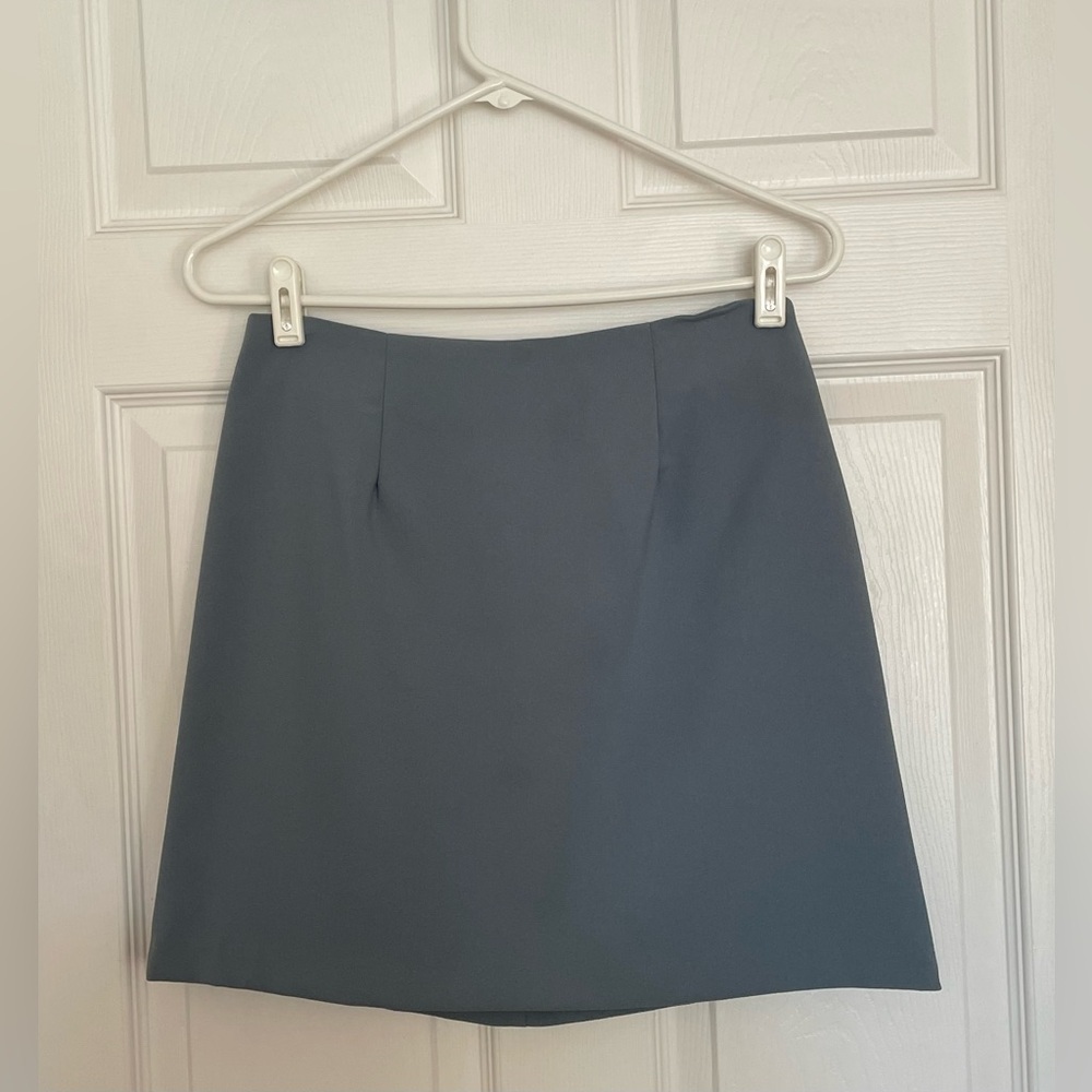 Vintage mini skirt with matching sleeveless top
